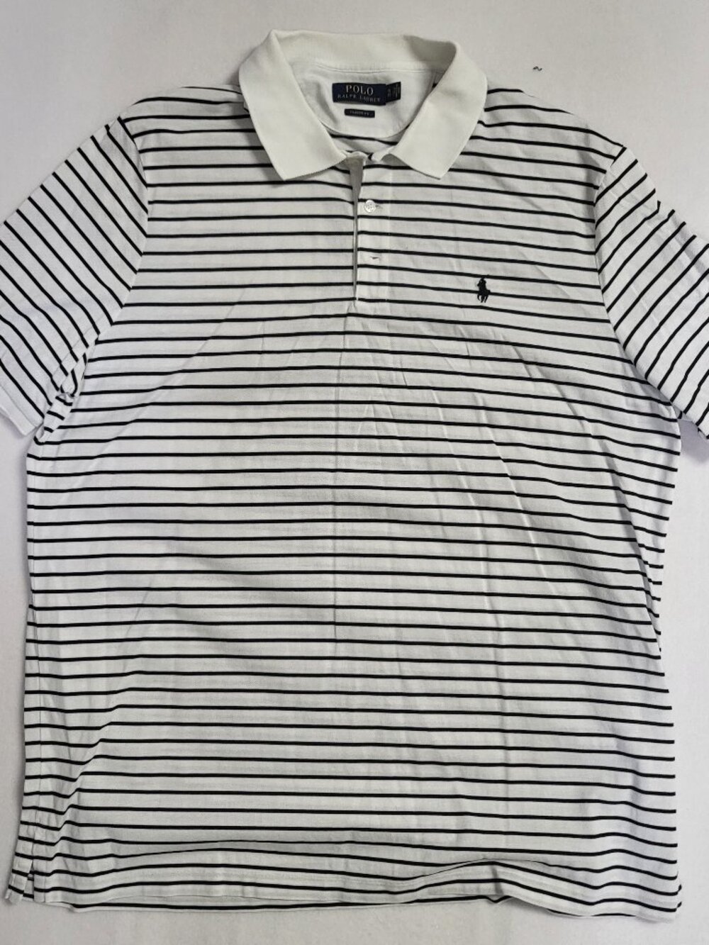 Polo Ralph Lauren - Classic Fit Polo Striped Shirt Size XL